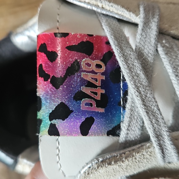 P448 (Made In Italy) Luxury Brand Quality‎ Suede Leather Women's Sneakers - Picture 5 of 6